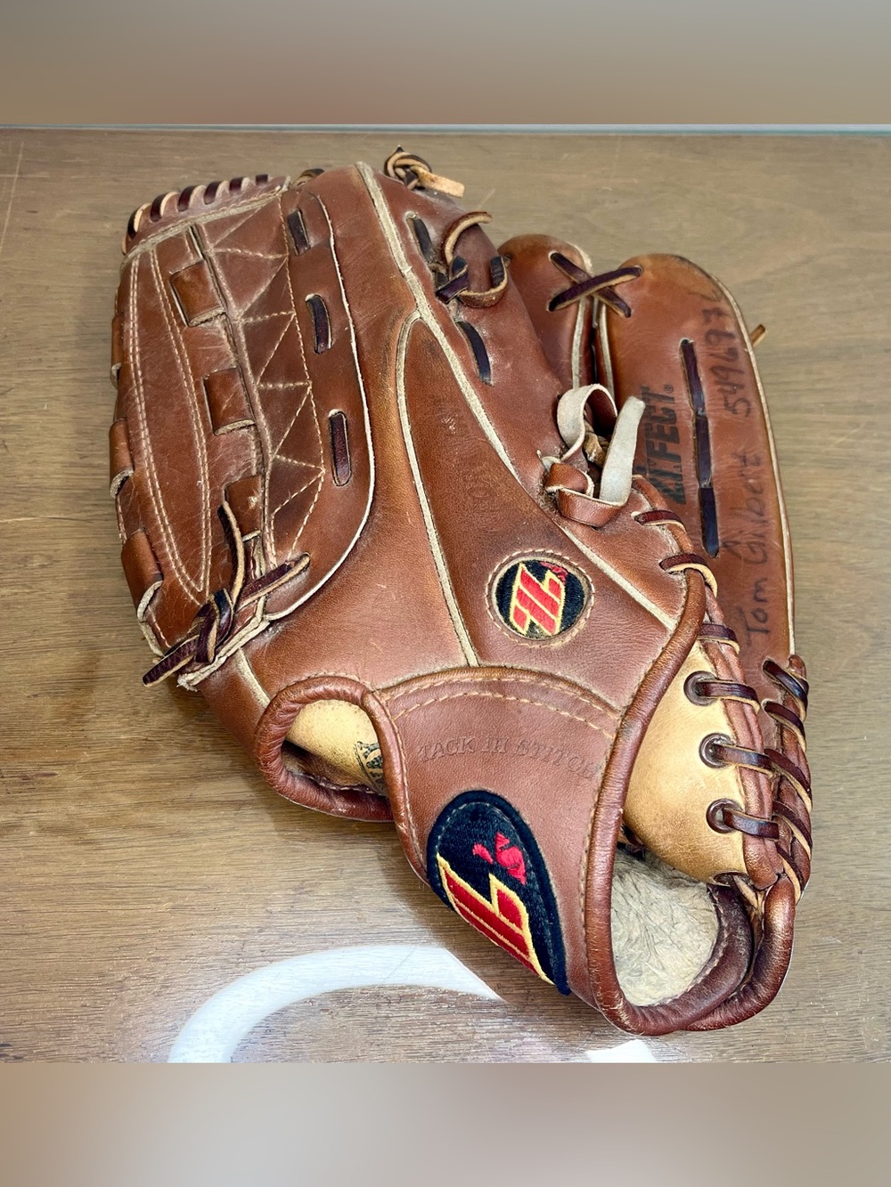 Zett Zi-Fect BIG-5503 RHT Baseball Glove Brown 13 Inch, Vintage, Japan